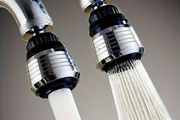 Splash-Proof Faucet Extender with Dual Spray Modes, new.