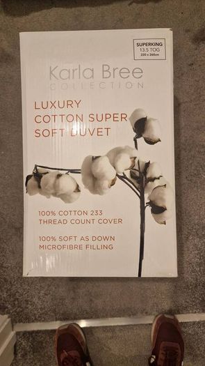 Karla Bree Superking 13.5 Tog duvet
