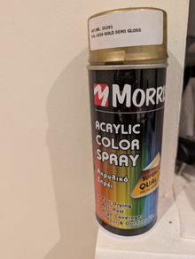 Spray Paint (Gold)
