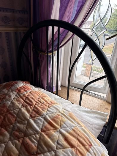 Single Bed, Headboard, Mattress