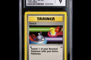 Switch 95/102 1999-2000 CGC 9 Mint Common WOTC Base Set 1999 Pokemon Card Vintage 4th Print