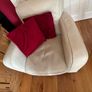 White leather Natuzzi couch set Image 3