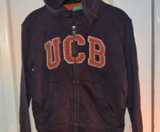 UCB zip up hoody Age 3