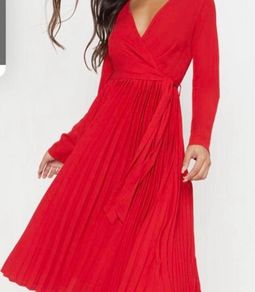 Red Midi Dress