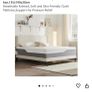Double bed 135x190 mattress with removable cover Image 2