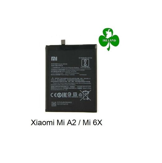 For Xiaomi Mi A2 / Mi 6X Battery BN36 Replacement 3010mAh 11.5Wh New