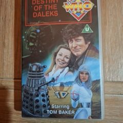 Doctor Who VHS Destiny of the Daleks in very good condition