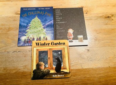 Kids Christmas & Winter Books x3 - Julia Donaldson, Santa - 2 Hardbacks