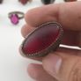 Antique Boho Jewellery 15 Mixed Brass Stone & Glass Rings Image 7