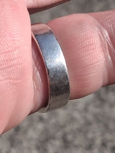 Channel Set Sterling Silver Ring