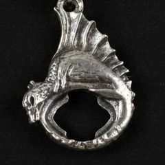 Dragon pendant. Fantasy jewellery.