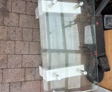 glass coffee table