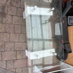 glass coffee table