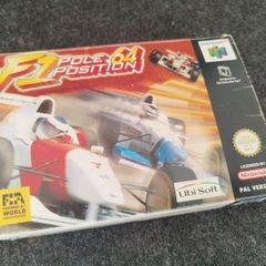 F1 Pole Position 64 N64 Nintendo