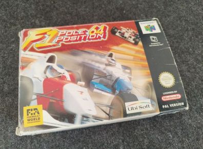 F1 Pole Position 64 N64 Nintendo