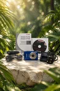 Canon IXUS 115 HS Digital Compact Camera blue