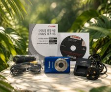 Canon IXUS 115 HS Digital Compact Camera blue
