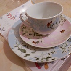 New Cup Saucer Plate Set 6 Euro