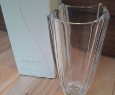Galway Crystal Dune 12" Vase
