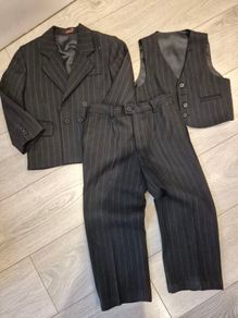 Boy pinstripe 3 pieces Suits
