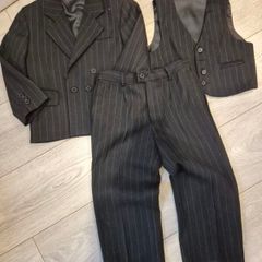 Boy pinstripe 3 pieces Suits