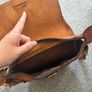 Genuine leather crossbody bag Image 3