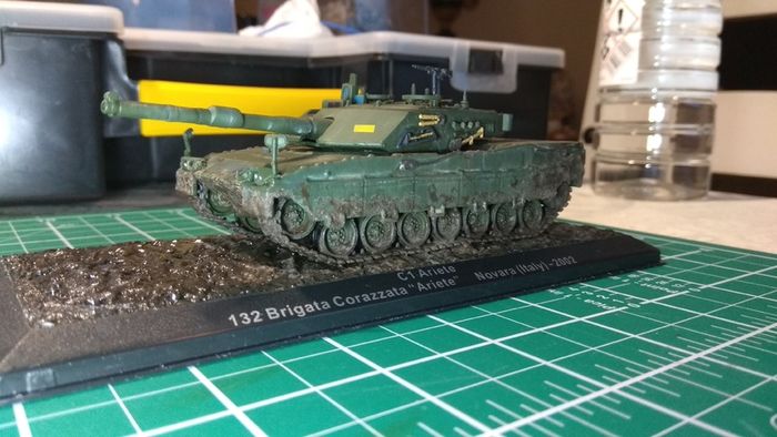 C1 Ariete Main Battle Tank | Altaya 1:72 Scale Diecast Model Tank