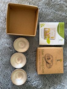 Earthmother silver nursing cups