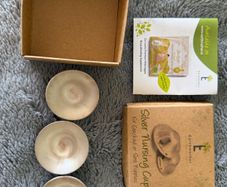 Earthmother silver nursing cups