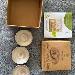 Earthmother silver nursing cups