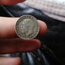1914 UK Silver Sixpence Coin Image 2