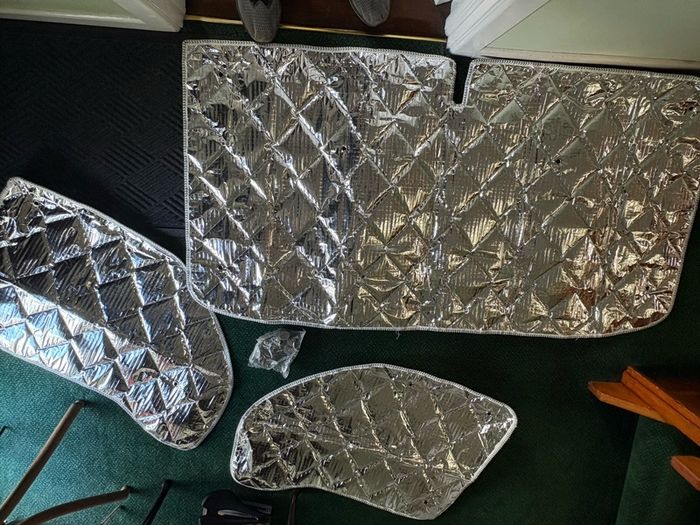 camper van insulation blinds