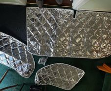 camper van insulation blinds