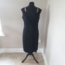 Brand new Esprit black wrap effect dress Image 2