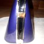 Navy Patent PEACH Handbag Image 3