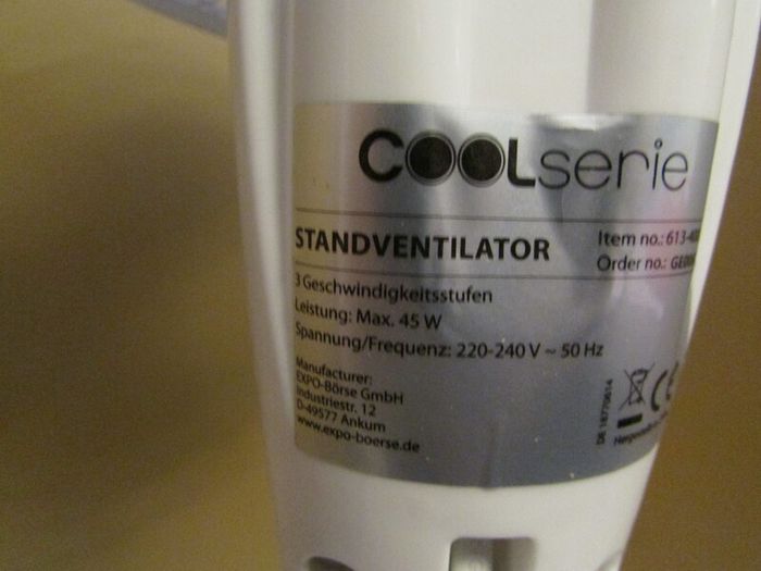 Cool Serie standing fan