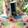 Vintage Two Carved Boxes Wooden Jewelry Hand Painted Handmade  Home Decor 10"x6" H 6" and 8,2"x4,5" H 4,2" Image 6