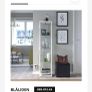 Ikea glass-door cabinet white Image 2