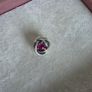 Pandora birthstone pink eternity circle charm Image 2