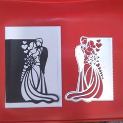 Bride & Groom / Wedding Die
