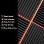 12 pack Set Acoustic Panels, 1" X 12" X 12" Acoustic Foam Panels, Studio Wedge Tiles, Sound Panels wedges Soundproof Sound Insulation Absorbing Image 4