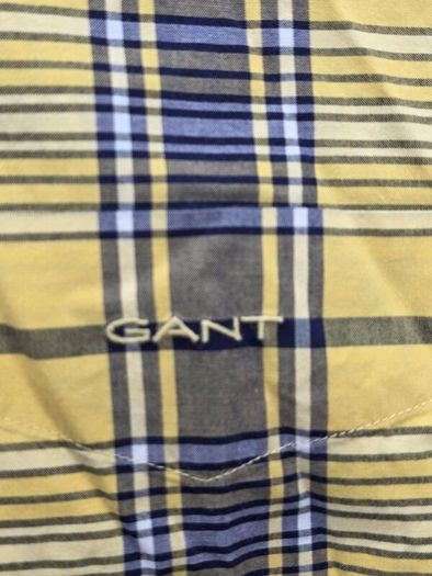Gant Button Down Plaid Shirt Mens Medium