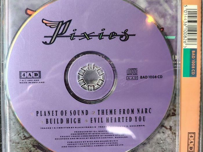 Pixies - Planet Of Sound CD Single (1991) RARE Out Of Print Indie Rock EX+