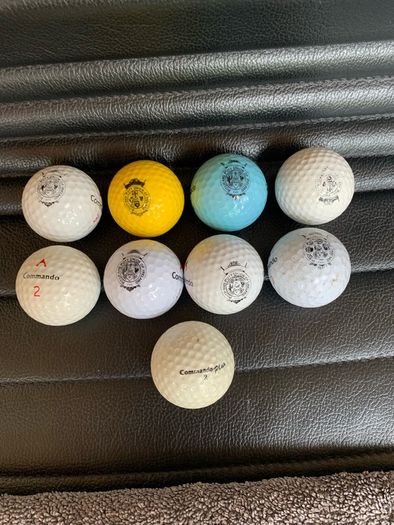 9) Commando Golf balls