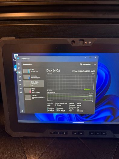 Dell Latitude 7220 Military Grade Tablet i5