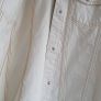 ZARA cream denim dress Sz L (12-14) - Bnwt Rrp 29.95 Image 5