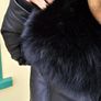 Goose country Leather down filled jacket xl bnwt super warm Image 5