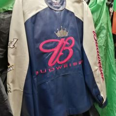 budweiser leather jacket