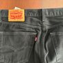 Levi 501 men's black denim jeans - Size 32x32 Image 2