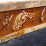 Rustic Driftwood Horsehead Woodart. Image 3